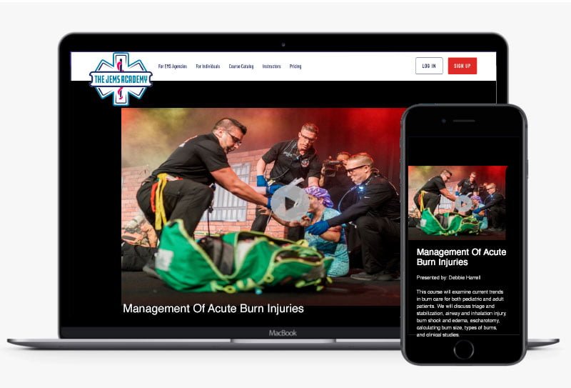 Online EMS continued education 
